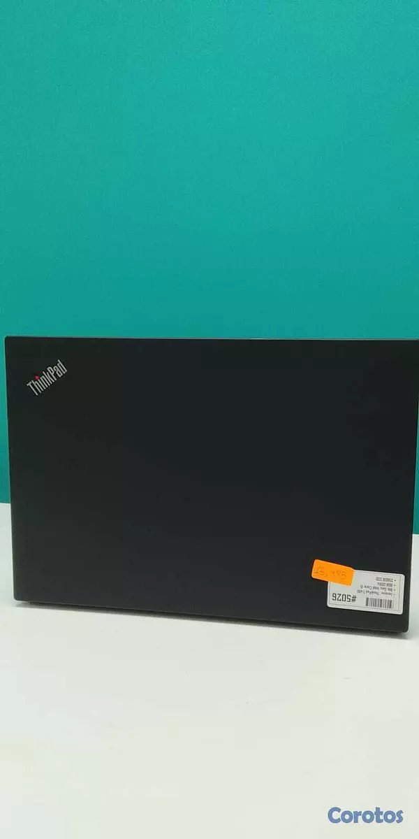 computadoras y laptops - `Laptop, Lenovo ThinkPad T490 / 8th Gen, Intel Cor 4