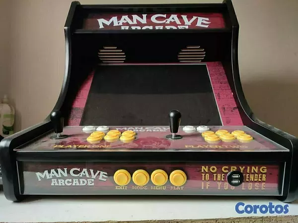 consolas y videojuegos - Gabinete Arcade Bartop con botones 2