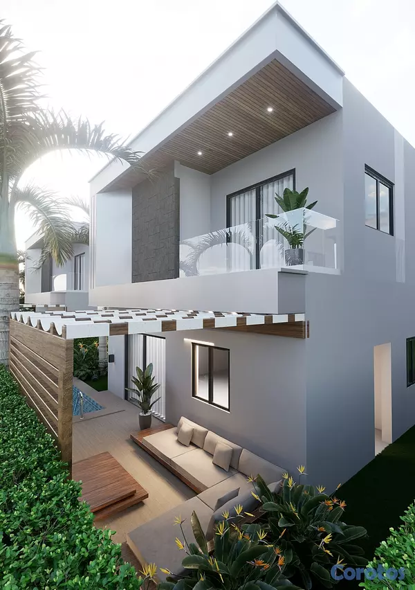 casas vacacionales y villas - Villas en Bavaro 3 hab con piscina desde US$245,000 alta plusvalia 6