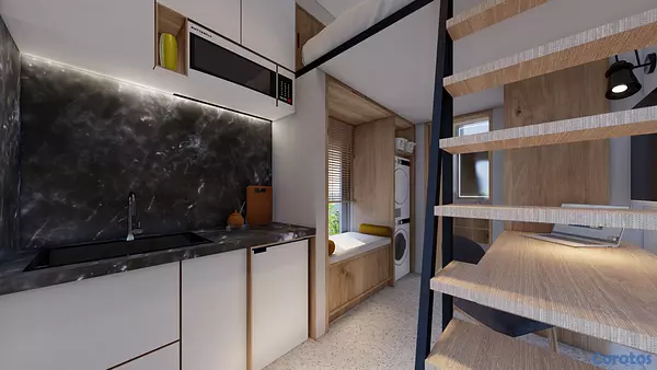 apartamentos - Estudio Tipo Loft En Torre Moderna De Ensanche Naco 6