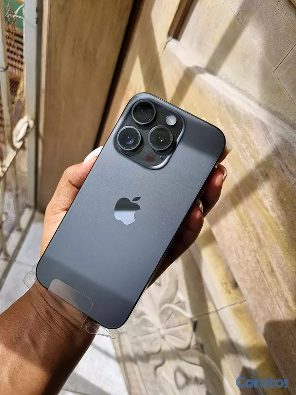 celulares y tabletas - IPhone 15t Pro 256 GB 100% 🔋 nuevo con los plásticos recién Importado Factory  2