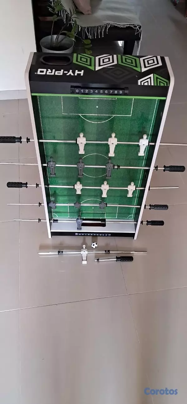 juguetes - Mesa de Futbolín Hy-Pro - de Oportunidad (Usado) 1