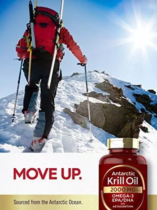 Salud y Equipamiento Médico - Aceite De Krill Antartico 2000 Mg Omega 3 Epa/dha 120 Cap 3