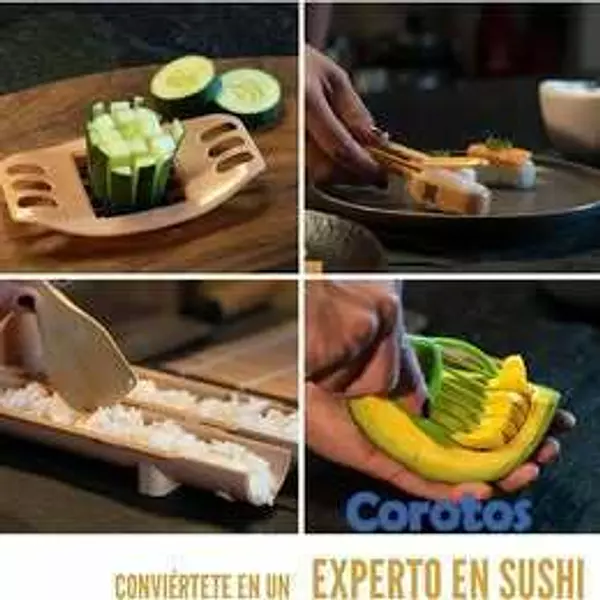 cocina - 🍣 Kit Completo de Sushi Alas – 20 Piezas 🍣 5