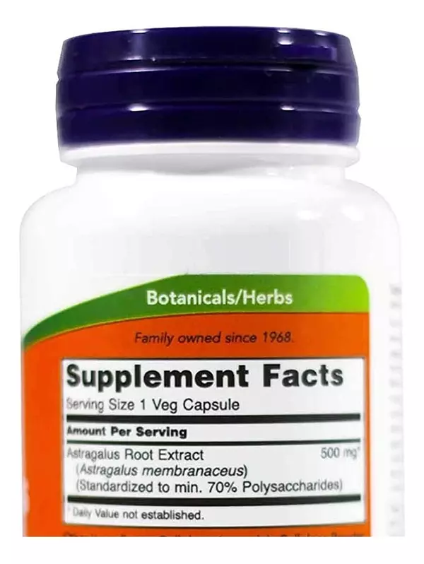 Salud y Equipamiento Médico - Astragalo 500 Mg Now Foods - Unida - Unidad A $3032 2