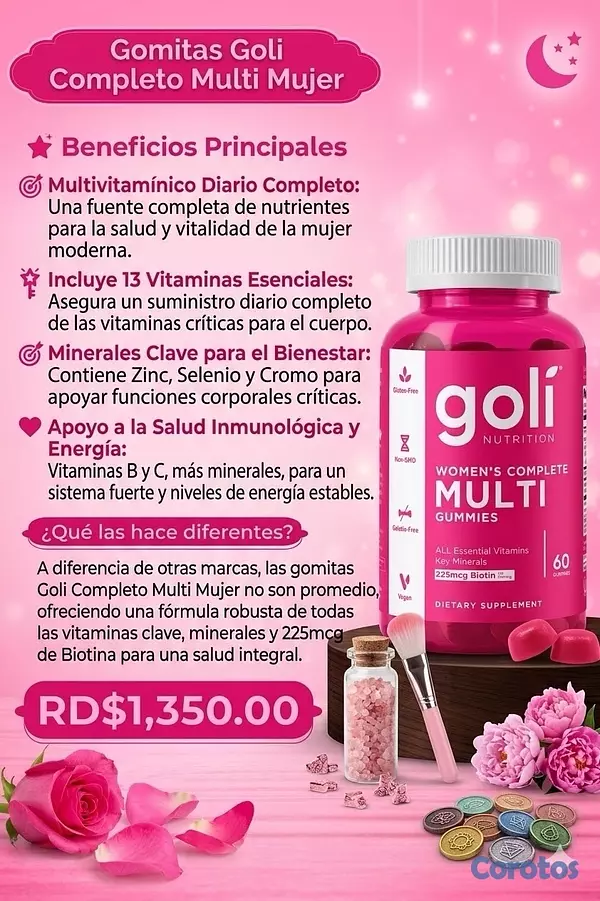 salud y belleza -  ✨ Golis disponibles ✨
Tenemos diferentes Golis vitamínicas  3