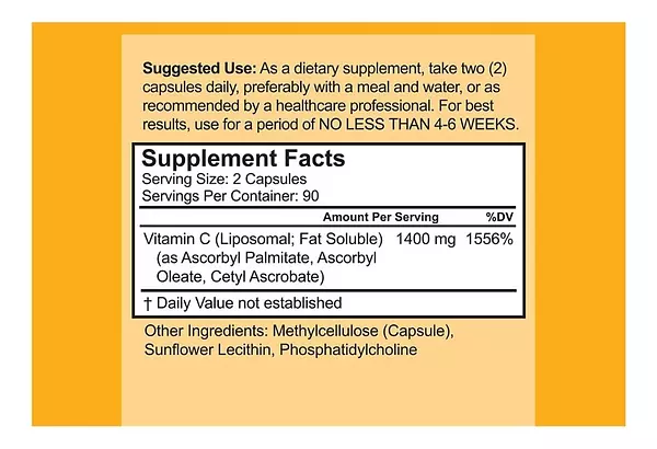 Salud y Equipamiento Médico - Vitamina C 180 Caps Doctor Rec - U - Unidad A $1382 2