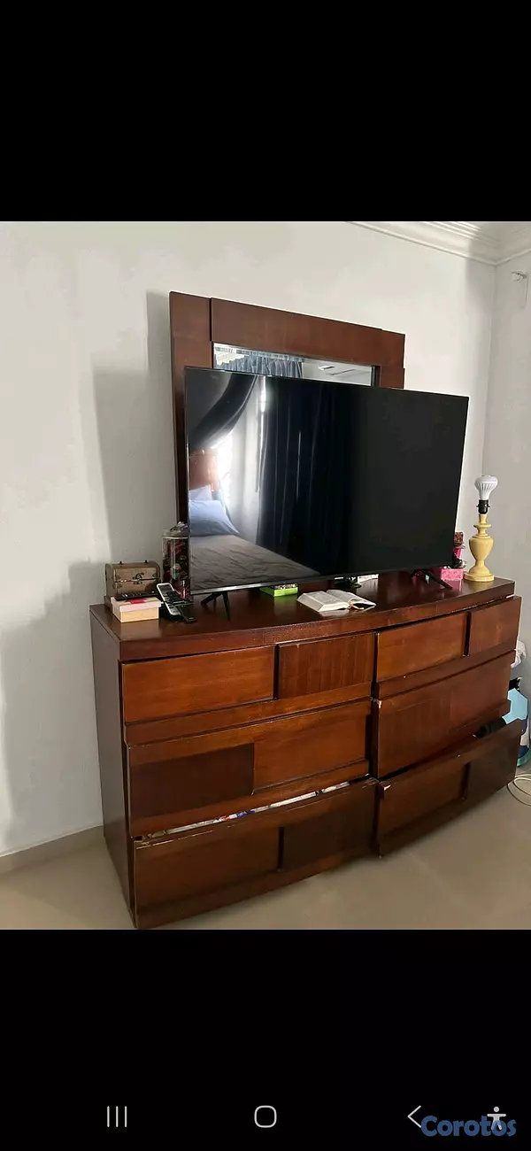 muebles y colchones - JUEGO DE HABITACIÓN EN VENTA, CAOBA PURA, EXCELENTE CONDICIONES. 8