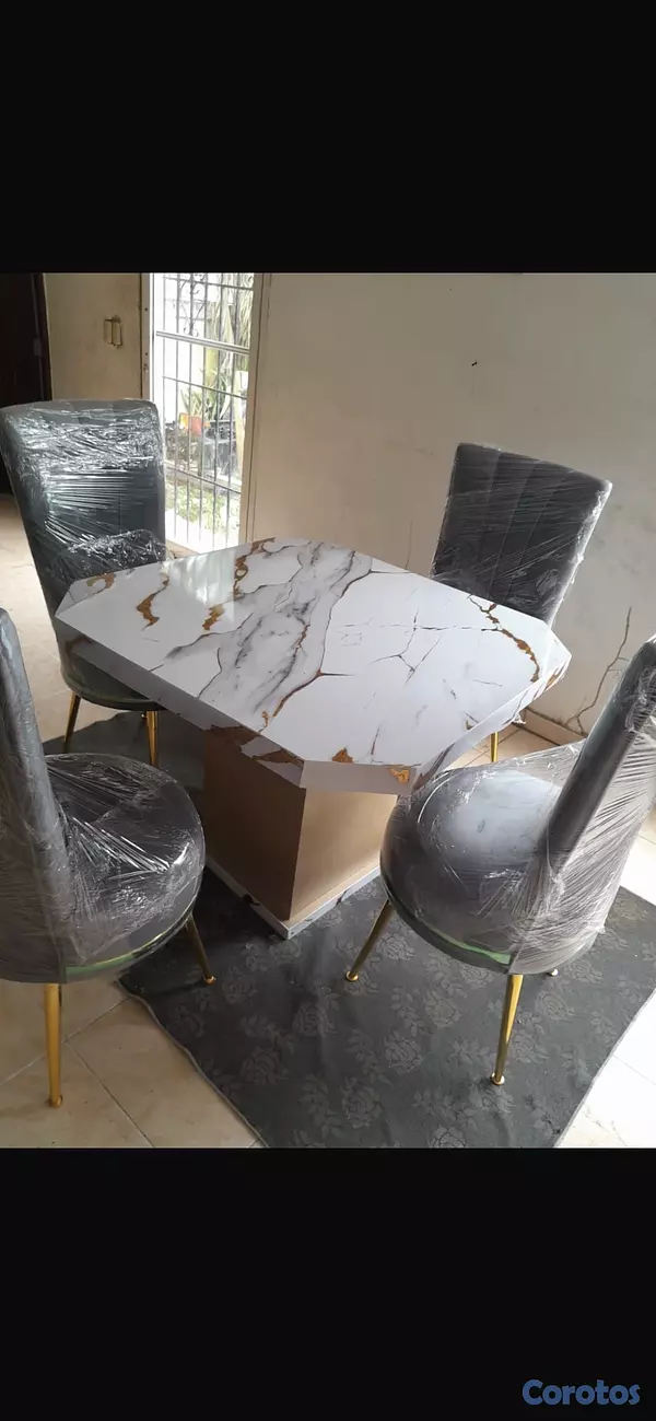 muebles y colchones - comedores de 4,6 y 8 sillas ❤️ 6