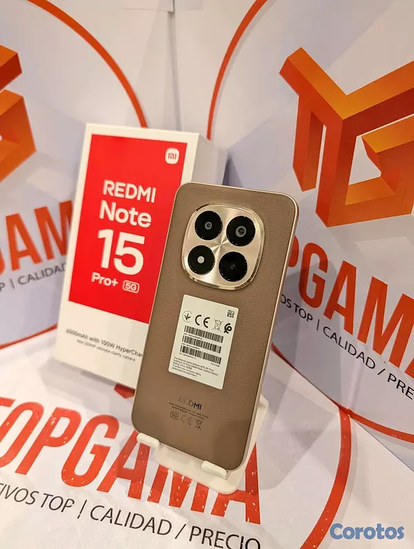 celulares y tabletas - REDMI NOTE 15 PRO+ 5G, 8GB RAM 256GB ROM 6
