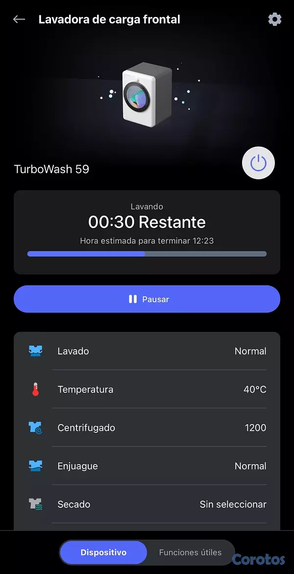 electrodomesticos - Lavadora inteligente LG 2