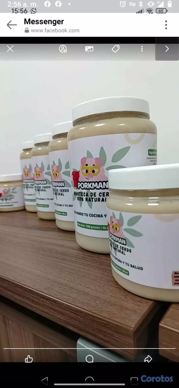 cocina - Manteca de cerdo Porkman  2