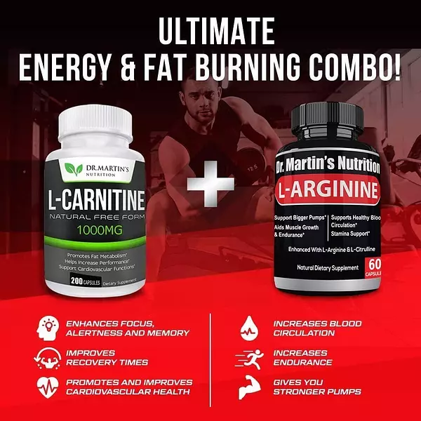 Salud y Equipamiento Médico - L-carnitina Extra Fuerte 1000 Mg Metabolismo 200 Cap 6