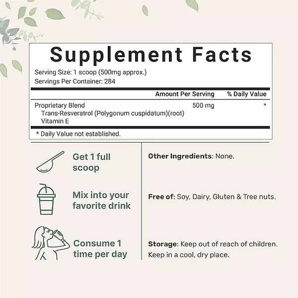 Salud y Equipamiento Médico - Resveratrol 500 Mg 142 Gramos - G A $15 - G A $1598 2