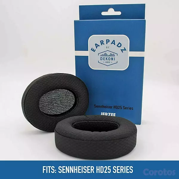 camaras y audio - Almohadillas Dekoni Jerzee Sennheiser HD25 series 2