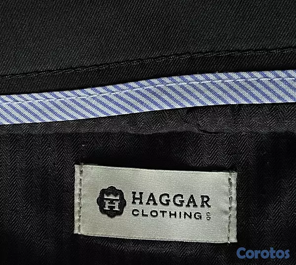 ropa para hombre - Pantalón Haggar® Original | Corte: Straight Fit 4