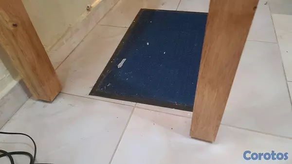 muebles y colchones - Mesa comedor madera 6