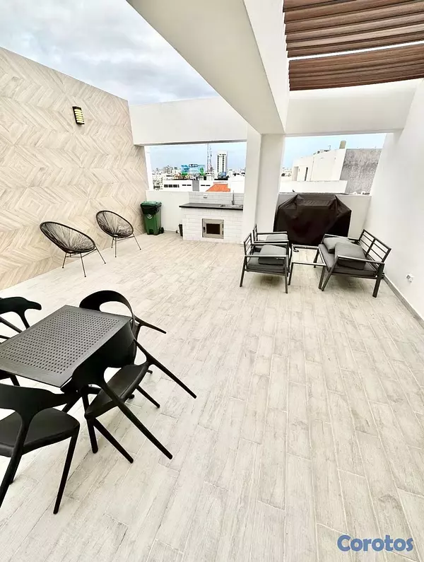 apartamentos - vendo amueblado renacimiento una habitación 1.5 baños parqueo área de lavado   6