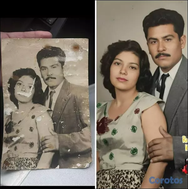 servicios profesionales - Restauración de fotos dañadas y antiguas 3