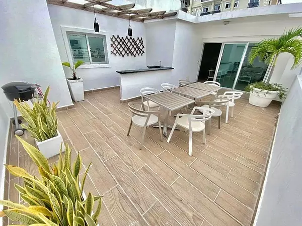 apartamentos - Alquilo apartamento amueblado en Piantini. 3