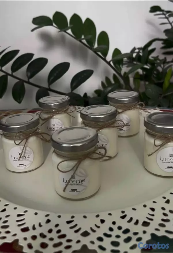 decoración y accesorios - Velones artesanales con esencia  3