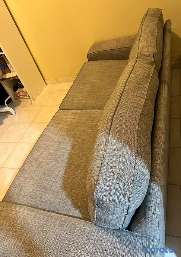 muebles y colchones - Sofa 3 Piezas Ikea Gris 3