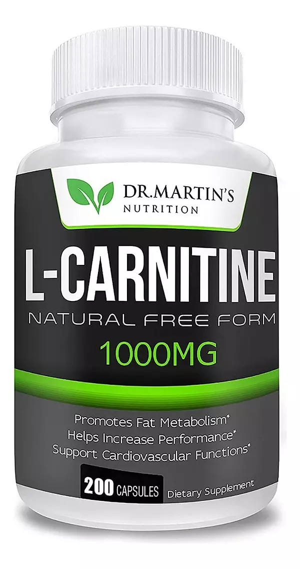 Salud y Equipamiento Médico - L-carnitina Extra Fuerte 1000 Mg Metabolismo 200 Cap 7