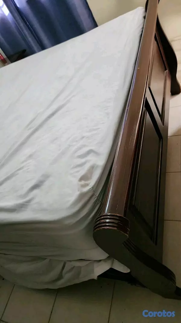 muebles y colchones - juego de habitación en pino tratado. 4