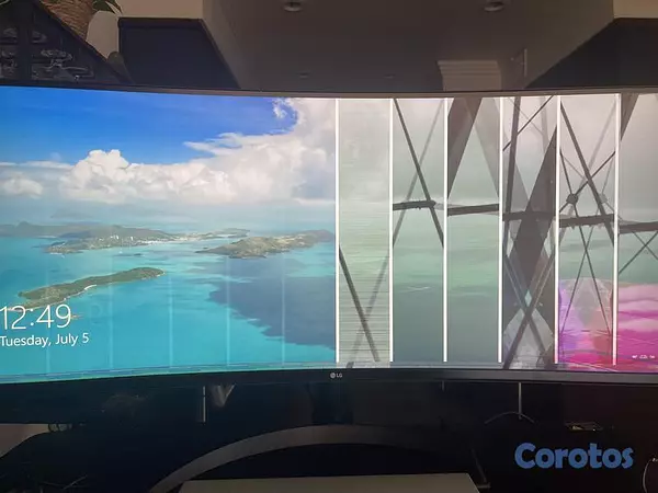 computadoras y laptops - Monitor LG UltraWide Curvo 34WP65C-B 34-inch 21:9  5