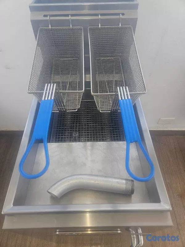 equipos profesionales - Freidora Industrial ROYAL Doble Canasta en Acero I 2