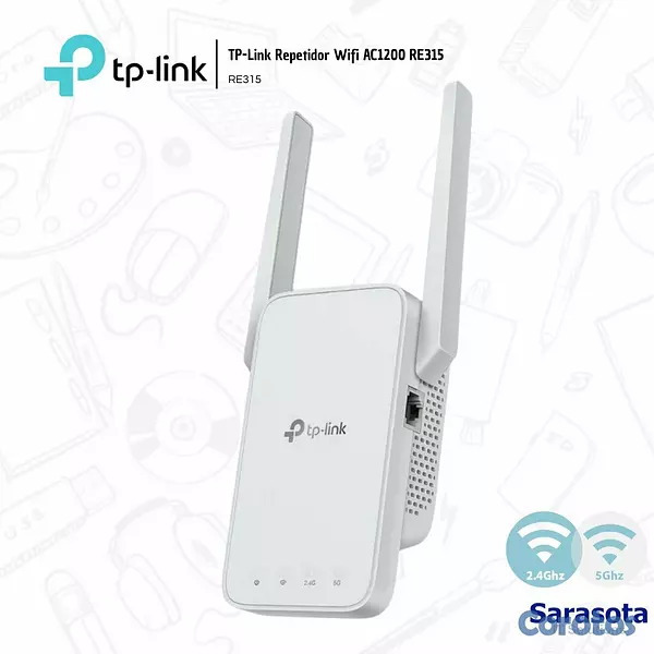 accesorios para electronica - TP-Link Repetidor Wifi AC1200 RE315 3