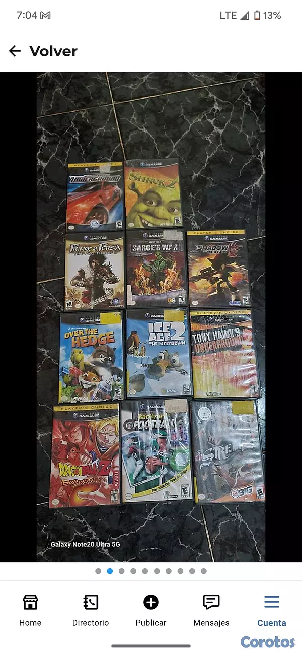 consolas y videojuegos - DVD gamecube CD 6