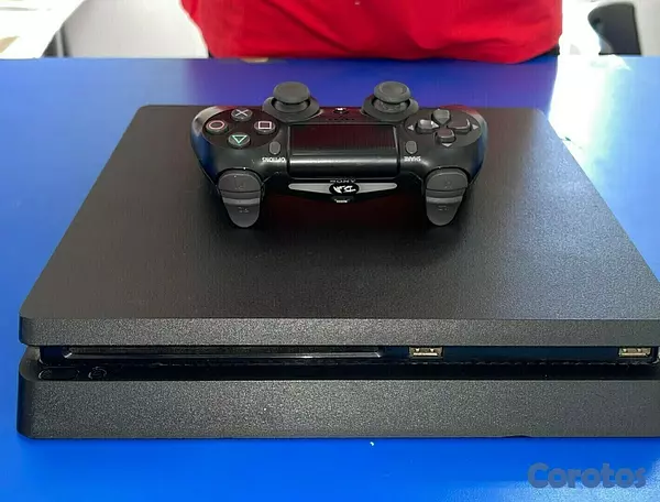 consolas y videojuegos - Playstation 4 Slim 1TB + sus respectivos cables y mando 4