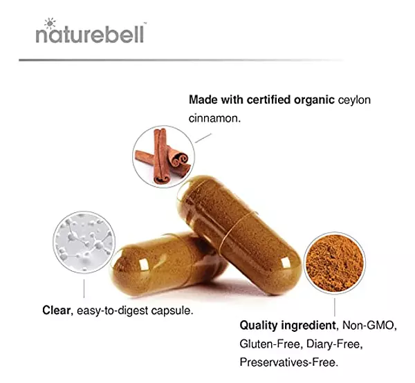 Salud y Equipamiento Médico - Capsulas De Canela De Ceilan (hechas Con Canela Y Melon Amar 2