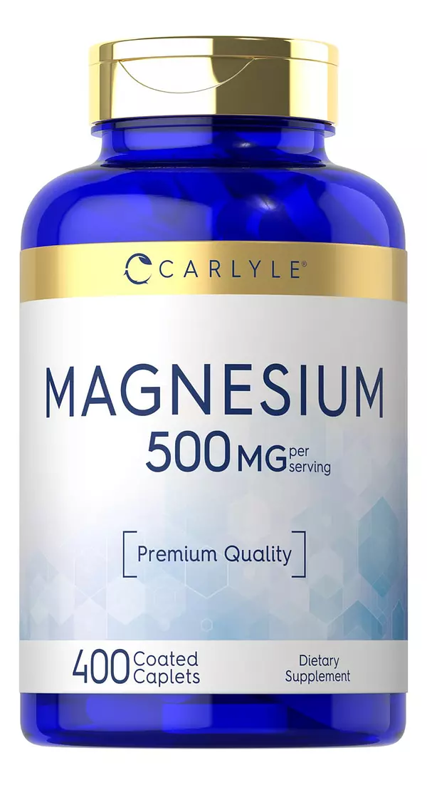 Salud y Equipamiento Médico - Magnesio 500mg | 400 Capsulas Recubiertas 2