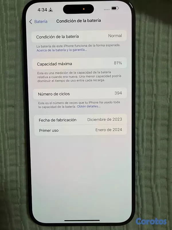 celulares y tabletas - Iphone 15 pro max - FACTORY UNLOCKED - 256GB - negociable 3