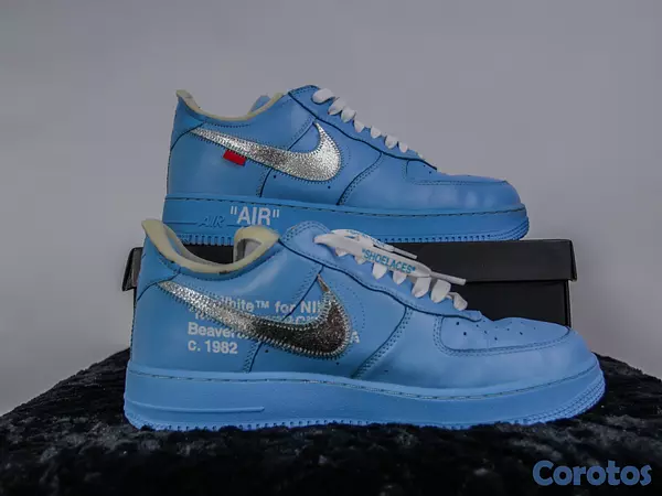 zapatos para hombre - Nike Air Force 1 Low x Off-White “MCA University B 7