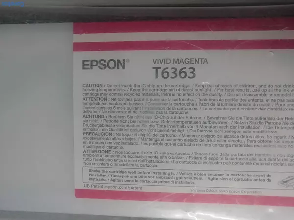 impresoras y scanners - Tóner fotográfico Epson T6361 T6362 T6363 T6364 T6 7