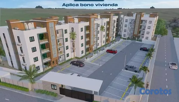 apartamentos - 📍DIOS! 📍 Residencial Apartamentos asequibles a pasos del Supermercado Bravo 👈 1