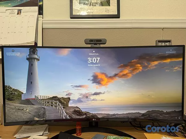 computadoras y laptops - Monitor LG UltraWide Curvo 34WP65C-B 34-inch 21:9  4