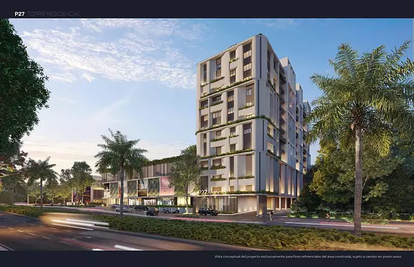 apartamentos - Moderno y lujoso apart  en la Torre Paseo 27 Santo Domingo Oeste.  10