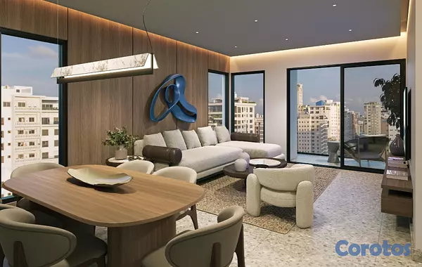 apartamentos - Apartamento en Evaristo Morales 5