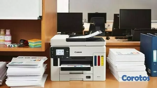 impresoras y scanners - CANON GX7010 MAXIFY, SISTEMA TINTA CONTINUA, COLOR, 45PPM EN NEGRO Y 24PPM A COL
