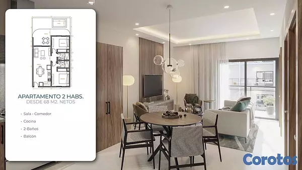 apartamentos - PROYECTO DE APARTAMENTO EN PUNTA CANA  6
