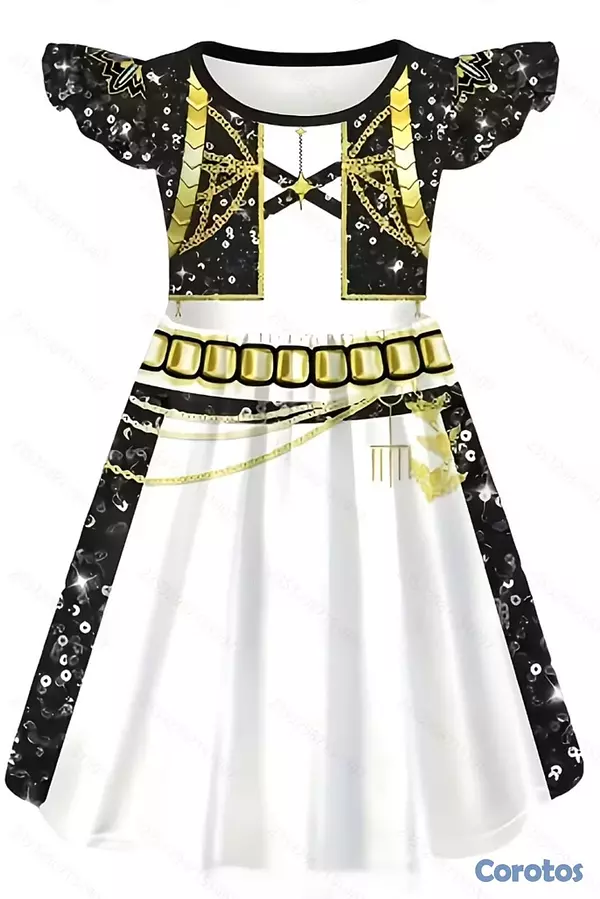 ropa y zapatos - Traje K Pop Para niña incluye cabello morado RD$3,000 3