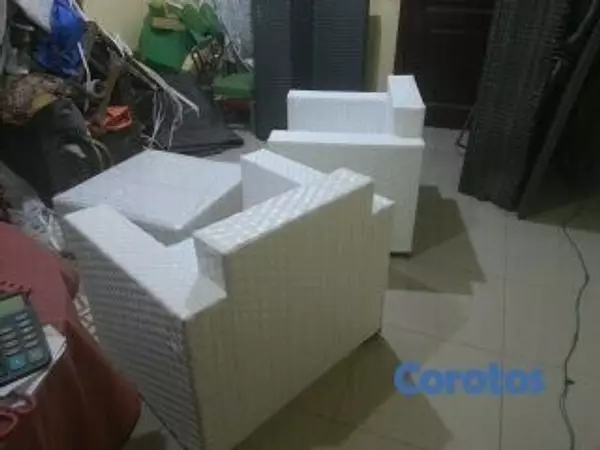 muebles y colchones - REPARACIÓN  RATTAN SINTETICO PARA EXTERIOR . - 10% de descuento . SUPER EXPECIAL 7