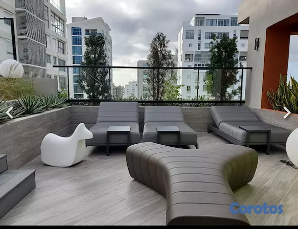 apartamentos - Apartamento en piantini mueblado  5