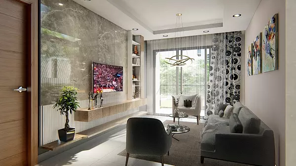 apartamentos - Segundo piso nuevo cerca Charles De Gaulle y Las Americas /Emil  4