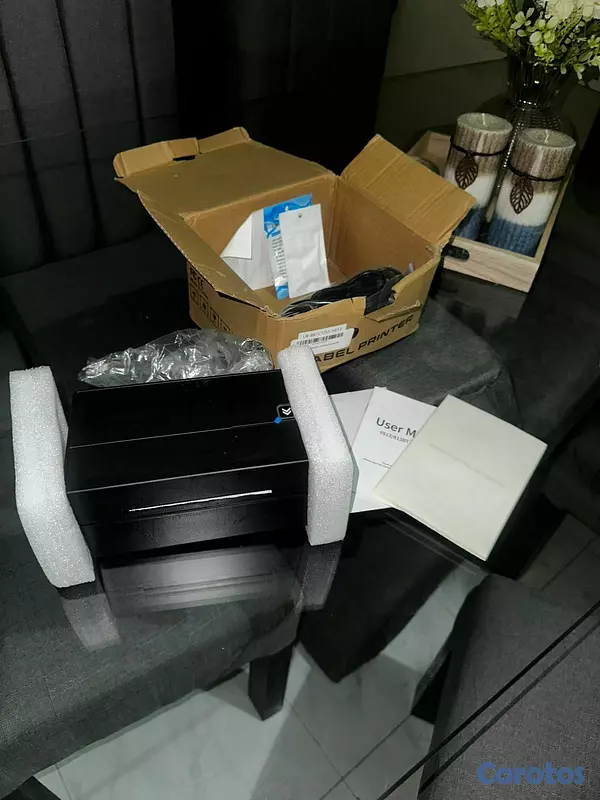 impresoras y scanners - Impresora Bluetooth térmica para etiquetas totalmente nueva en su caja 9