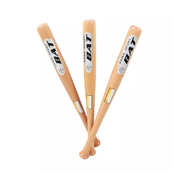 Artículos Deportivos - BATE DE BEISBOL MADERA PARA NIÑOS BASEBALL SAIBA SPORT BAT 4